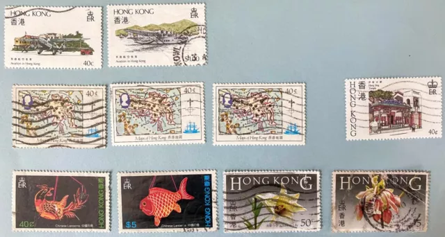 Hong Kong Stamps Lots A84-90, A89 Dragon Boat Festival, A91 Architecture, A92-97