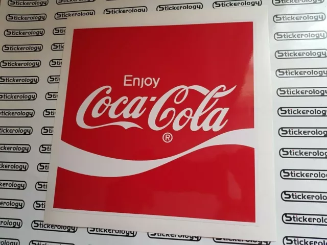 Enjoy Coca Cola Sticker Sign