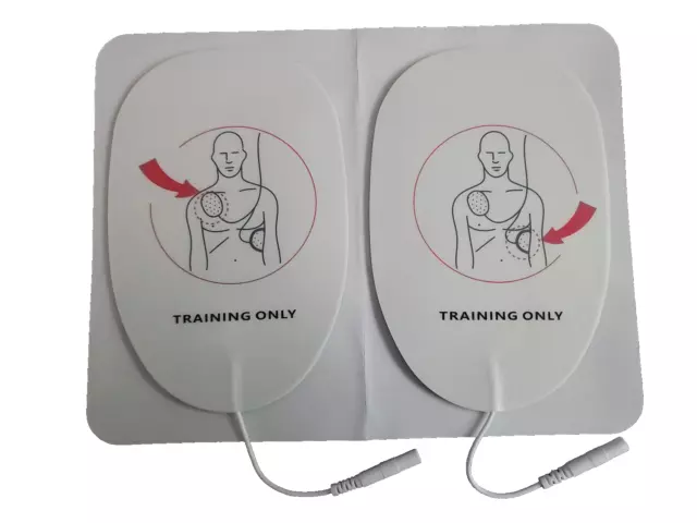 Adult AED Training Pads Replace XFTAP for WNL AED Practi-Trainer & PT Essentials