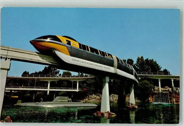 39596758 - Anaheim Monorail Train Tomorrowland Disneyland Walt Disney