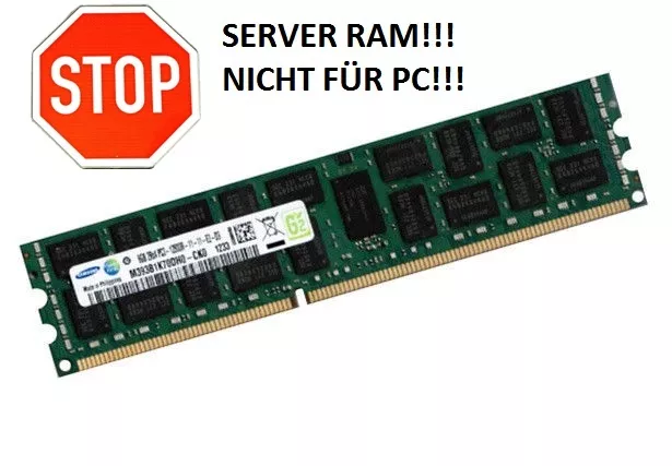 HP 8GB 605313-071 Proliant DL360 DL370 DL380 G6 DDR3 RAM 1333Mhz ECC PC3L-10600R