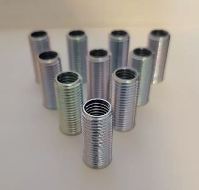 STEEL THREAD  REPAIR  INSERT/SLEEVE  M11x1.5mm - 30mm LONG / 10 Pack  FOR TOYOTA
