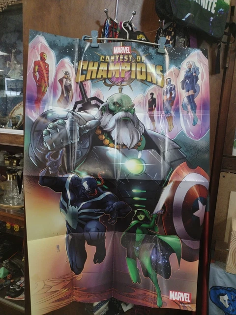 CONTEST OF CHAMPIONS Marvel 2015 Comic Store 24x36 Folded Promo Poster