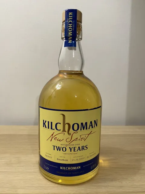 Scotch whisky Single Kilchoman New Spirit Two Years
