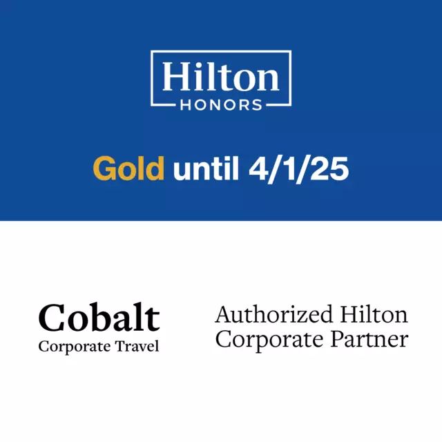 Hilton Honors Gold status until 4/1/25 | Direct Upgrade | Hilton Partner