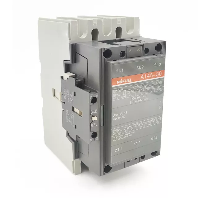 A145-30 AC Contactor 240V coil replace Contactor A145-30-11-80 3P 1NO1NC 145A