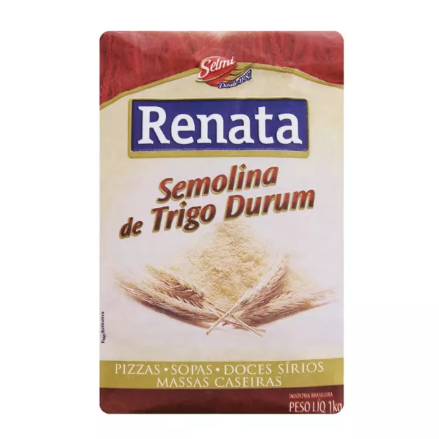 Semolina de Trigo RENATA Pacote 1kg