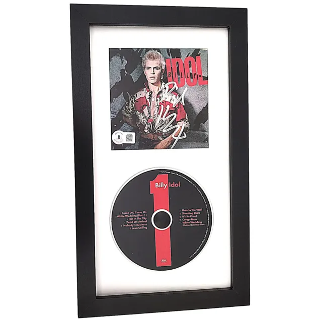 Billy Idol Signed CD Booklet 1982 Live From The Roxy Album Beckett Autograph