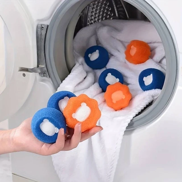 2 x Palla per Lavanderia, Decontaminazione e Anti-groviglio, Depilazione Casa