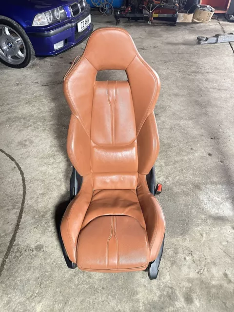 McLaren 570s Drivers Seat With Carbon Fibre Back