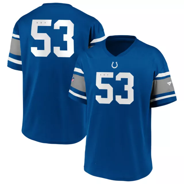 NFL Indianapolis Colts 53 Maillot Shirt Polymesh Franchise Supporters Iconic