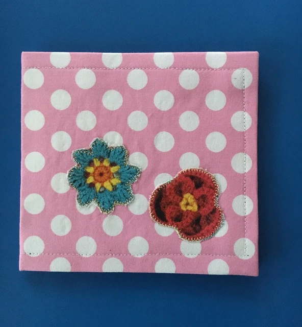 Soporte para insignia azul para discapacitados SIN reloj temporizador ~ aplique floral-holograma seguro