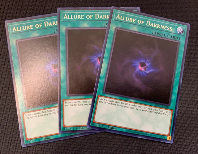 Yugioh x3 Allure of Darkness WISU-EN054 Rare 1st Edition NM