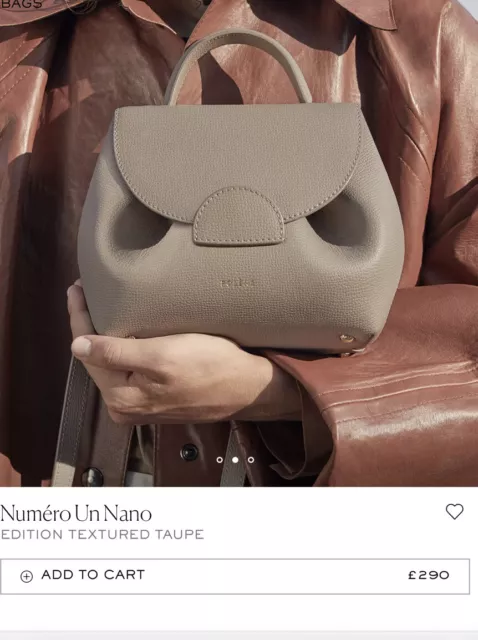 Numero Un Nano Textured Leather in Nude