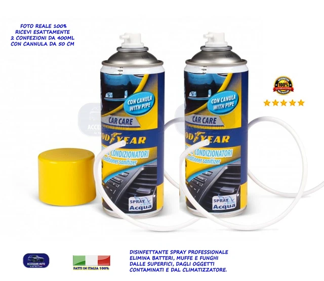 VMD Igienizzante Spray Per Climatizzatore Auto &ndash; Disinfettante E Sanificante Ambienti, Profumato