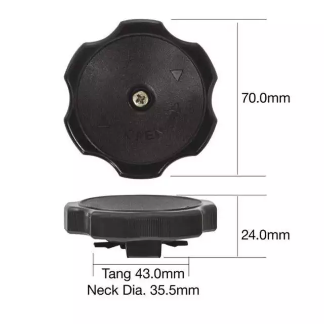 Tridon Oil Cap TOC509 2