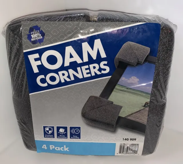 Pratt Foam Corner Protectors For Tv, Pictures, Art Moving, Shipping
