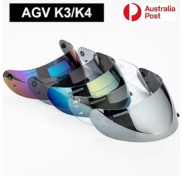 Motorcycle Helmet Visor AGV K3 K4 Helmet Shield Glasses Lens Full Face Day Use