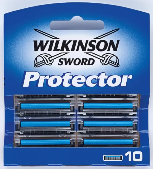 Wilkinson Sword Protector Rasierklingen Für Herren Rasierer, 10 St