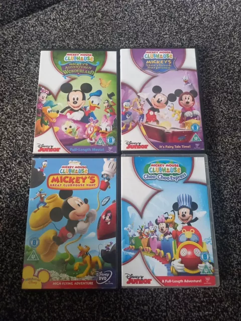 MICKEY MOUSE CLUBHOUSE dvd Bundle 4 DVDS $3.22 - PicClick