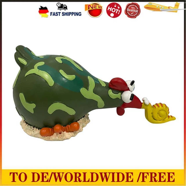 Cymwer Harz Huhn Statue Schreibtisch Ornament Innenhof Feengarten Dekoration Lus
