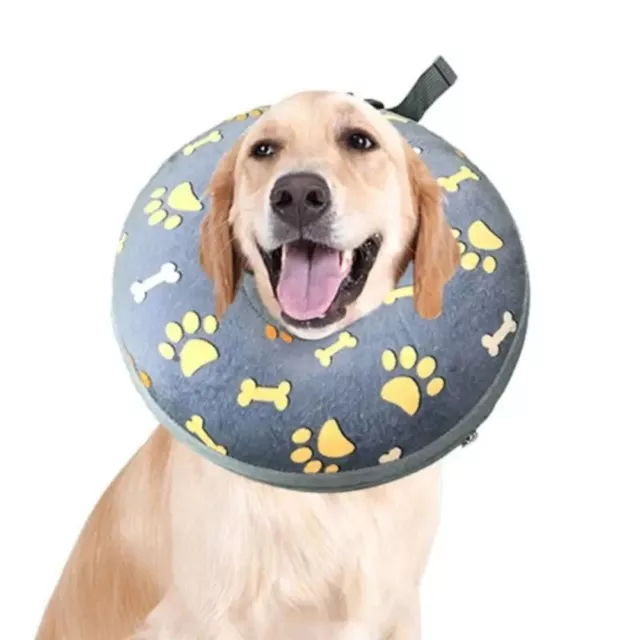 Soft Pet Recovery Collar Cartoon Cat Protective Cone Dog Cones  Anti-bite