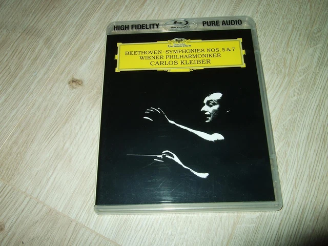 Kleiber : Beethoven Symphonies Nos. 5&7 High Fidelity Blu-Ray Disc Pure Audio Dg