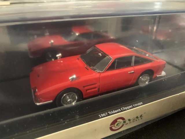 Esval EMEU43009A - Coupé OSCA 1600 GT de 1963 par Fissoré - Rouge 1/43