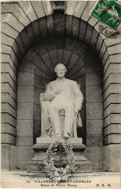 CPA AK Villeneuve St.Georges Statue of Victor Duruy FRANCE (1282753)