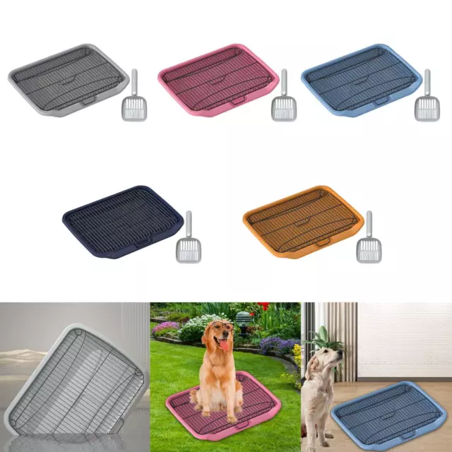 Bac à litière de toilette pour chien Portable Puppy Training Potty Tray