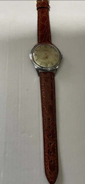 OROLOGIO AUTOMATICO MILUS CARICA MANUALE  FUNZIONANTE (Copribascula da cambiare)