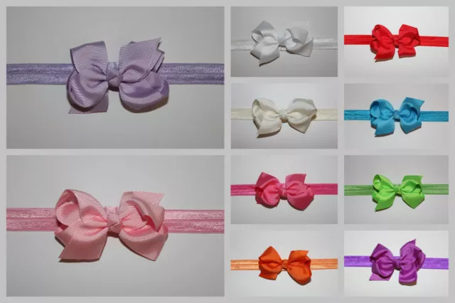 Baby Girl Headband Infant Toddler Bow Flower Kids Hair Band Girls Accessories