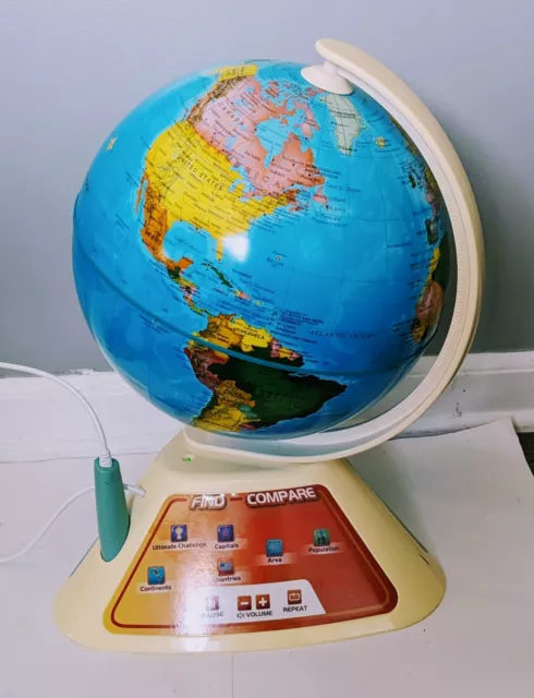 Oregon Scientific Smart Globe Touch Discovery Educational World Geography Kids