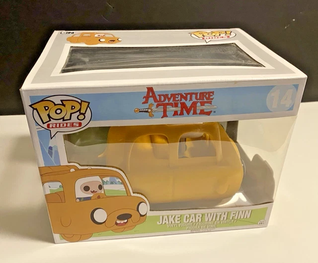 FUNKO POP! RIDES Adventure Time Jake Car With Finn #14 Vinyl Figure £35 ...