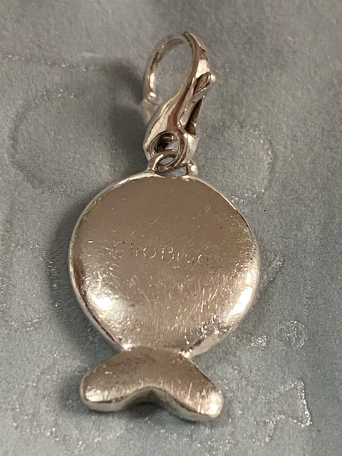 Pendentif Poisson Émaillé Agatha - Superbe Bijou Animal 3,8 X 2,8 Cm