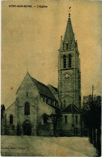 CPA AK Vitry s Seine L'Eglise FRANCE (1283317)