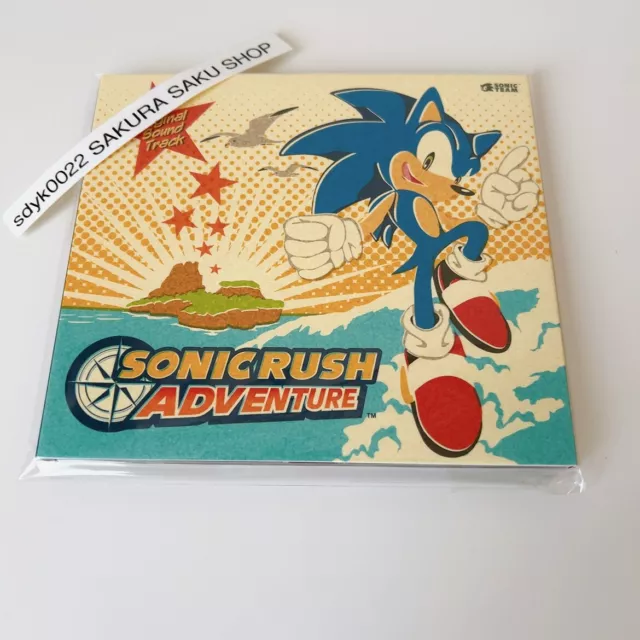 SONIC RUSH ADVENTURE Original Soundtrack CD Game Music OST WM0578 4571164389455