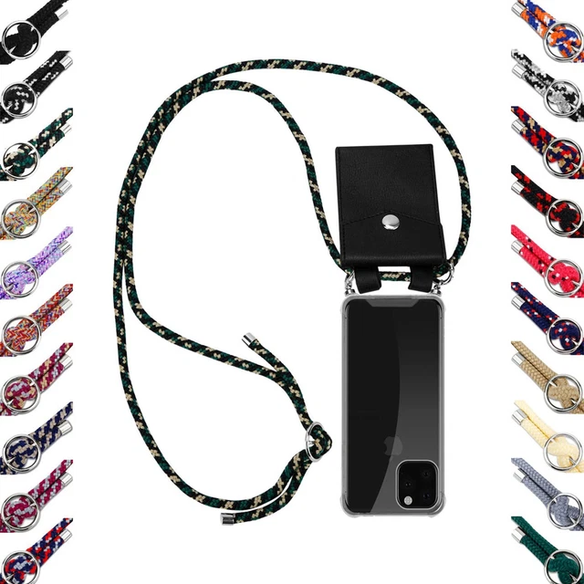 Case for Apple iPhone 11 PRO Silicone Protection Phone Cover Necklace