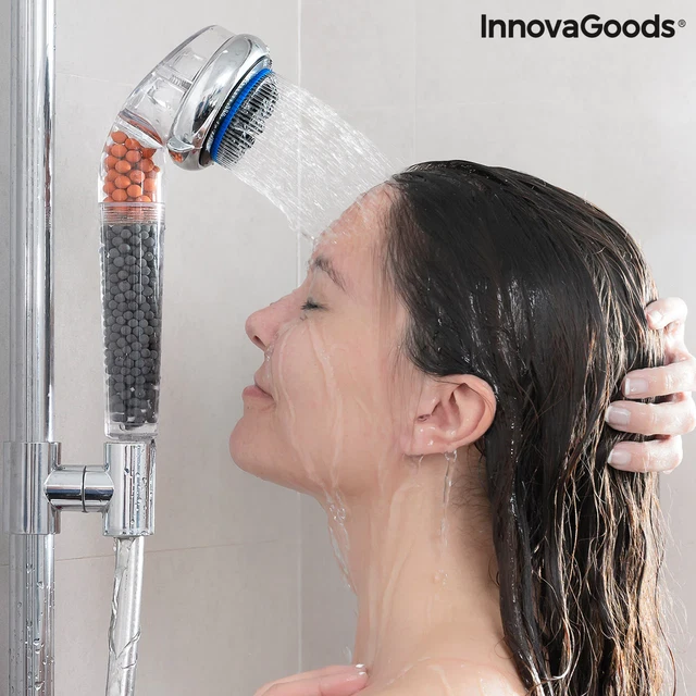 Éco-douche Minérale Multifonction avec Germanium et Tourmaline Pearal InnovaGood