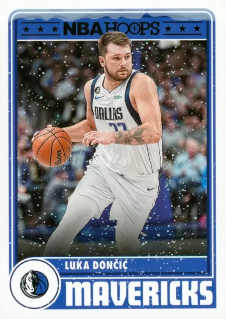 Luka Doncic  2023-24 Panini NBA Hoops -   Tribute #295 Dallas Mavericks