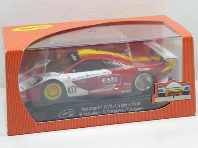 Slot.it 1:32 McLaren F1 GTR No.40 Le Mans 1998 Ref.CA10e TOP/OVP/BOX (F7745)