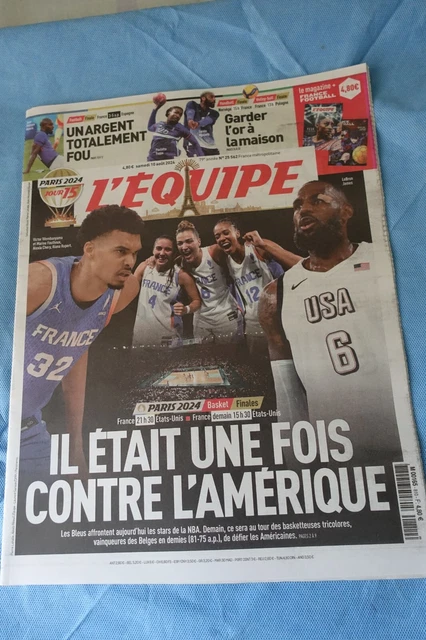 L'Équipe Journal Août 1984 – Football, Prost, Bordeaux – Édition Originale, Très Bon état