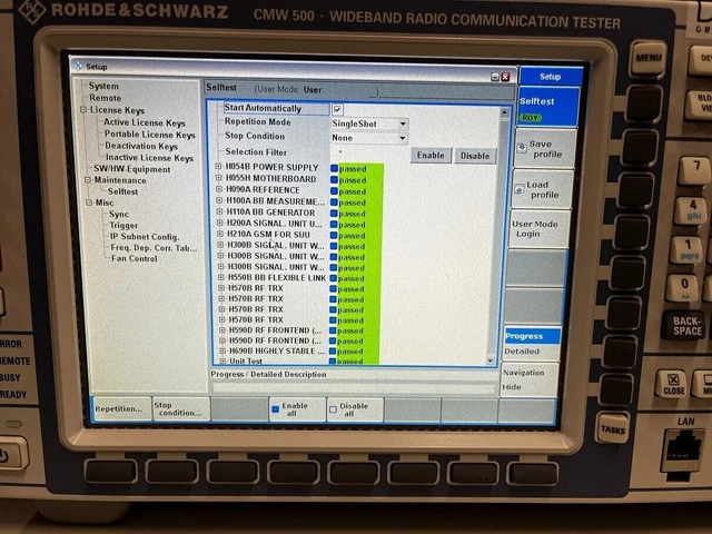 Rohde & Schwarz CMW500, Breitband-Funkkommunikationstester – Voll...