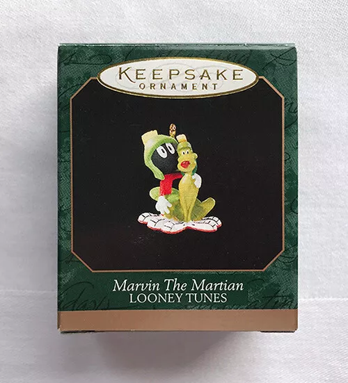 1998 Marvin the Martian & K-9 ~ Looney Tunes ~ Hallmark Miniature Ornament