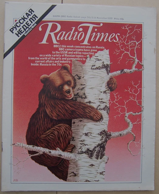 RADIO TIMES/1977/RUSSIA/JACK HEDLEY/WHO Pays the Ferryman?/Richard ...