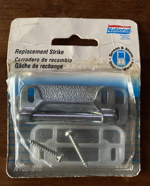 National Hardware - N162-016 V1350 Replacement Door Strike - Steel & Zinc - NOS