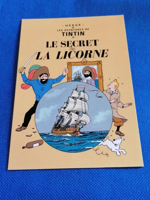 Carte Postale Tintin N°079 - Hergé - Eds. Moulinsart - 1ère Edition !