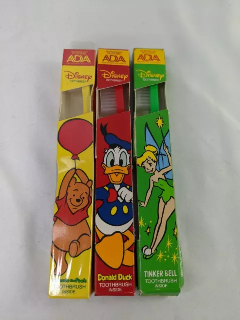 VINTAGE DISNEY 1990S TINKERBELL TOOTHBRUSH RETAIL STORE SHELF