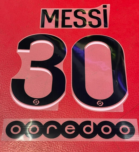 Messi 30 (flocage Champion's league) - 21/22 PSG Third - FLOQUE ME
