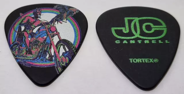 NEW!! ALICE IN CHAINS Jerry Cantrell 2023 Tour Guitar Pick - Devil on Bike